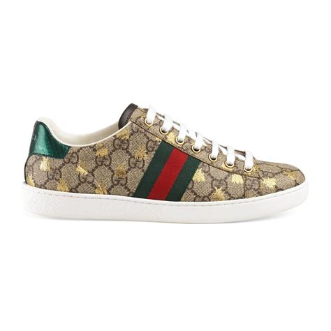 red gucci sneakers women's|gucci gg canvas sneakers.